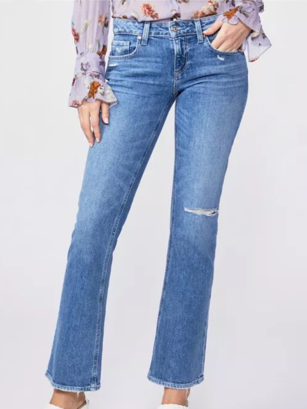 PAIGE Sloane Boot Cut Jeans